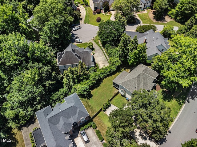 3811 Cottonwood Dr, Durham, NC 27705 - aerial perspective of suburban area