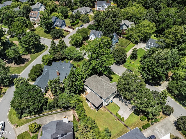 3811 Cottonwood Dr, Durham, NC 27705 - aerial perspective of suburban area