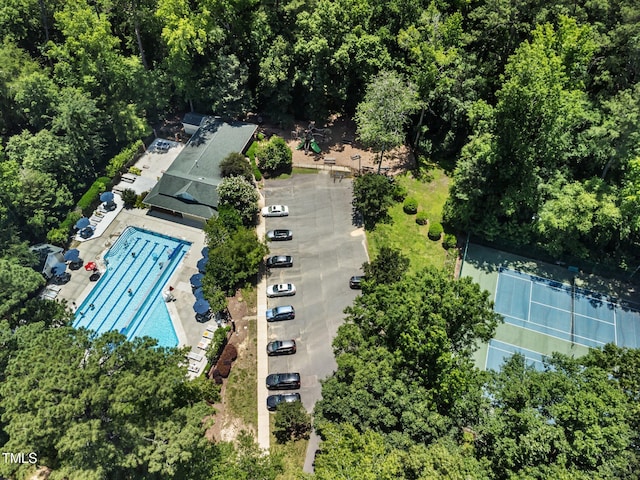 3811 Cottonwood Dr, Durham, NC 27705 - bird's eye view