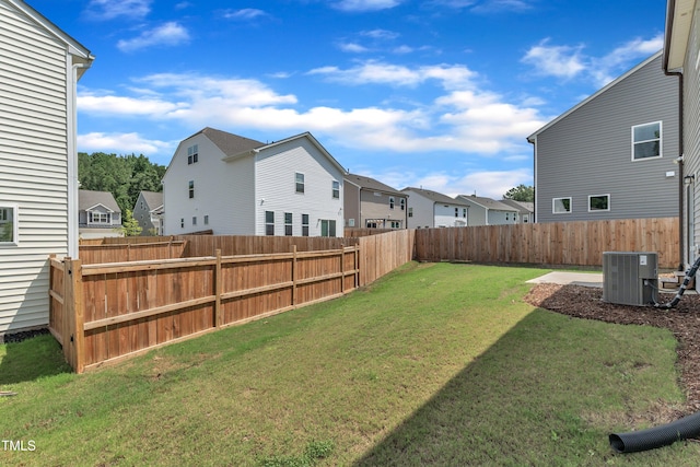 3505 Triad Ct, Raleigh, NC 27604 - fenced backyard featuring a residential view