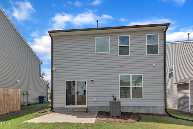 3505 Triad Ct, Raleigh, NC 27604 - back of property featuring a patio area