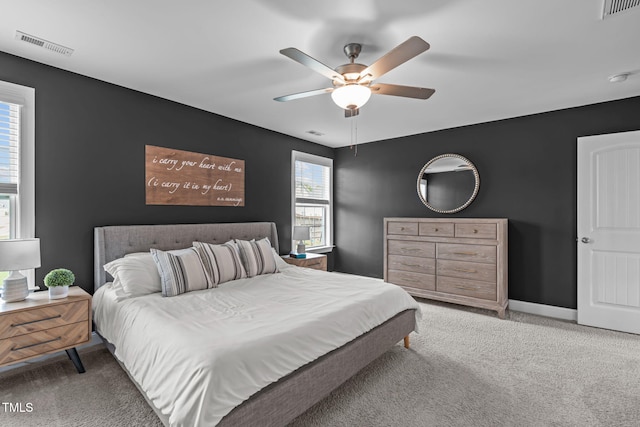 1214 Valley Dale Dr, Fuquay Varina, NC 27526 - bedroom featuring carpet and a ceiling fan