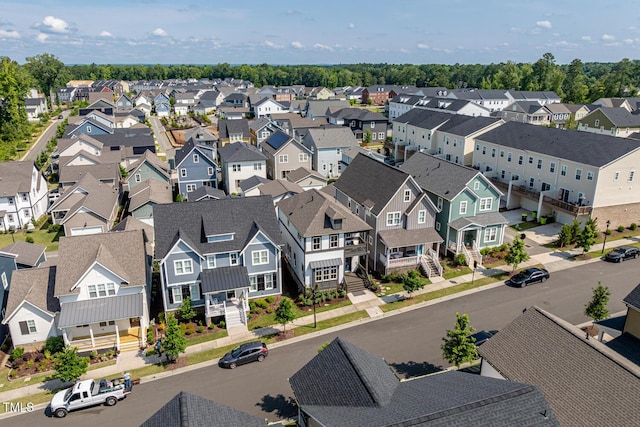 1008 Whistler St, Durham, NC 27713 - aerial view of residential area