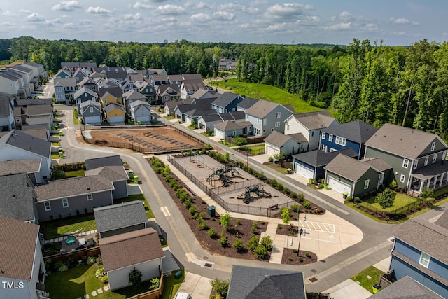1008 Whistler St, Durham, NC 27713 - aerial view of residential area