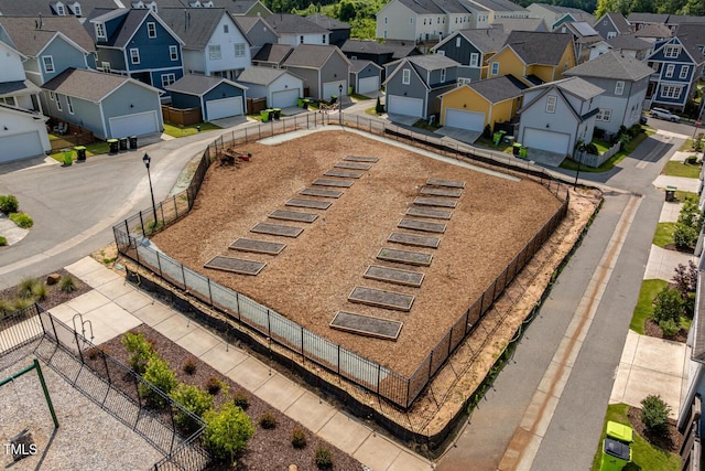 1008 Whistler St, Durham, NC 27713 - aerial perspective of suburban area