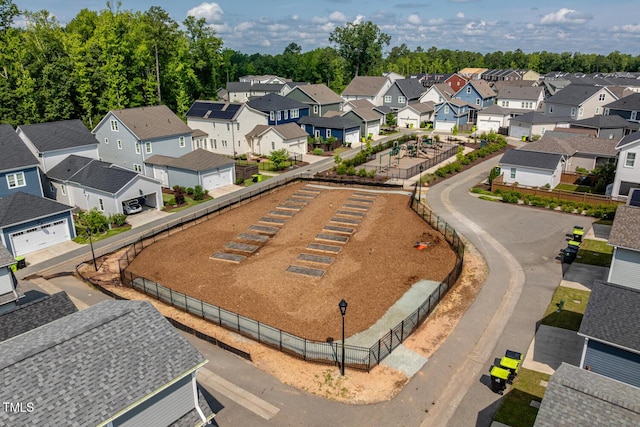 1008 Whistler St, Durham, NC 27713 - aerial view of residential area