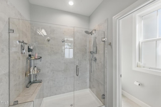 1008 Whistler St, Durham, NC 27713 - bathroom featuring a shower stall