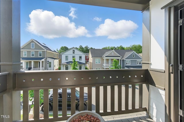1008 Whistler St, Durham, NC 27713 - balcony with a residential view