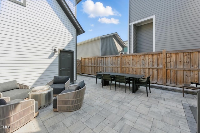 1008 Whistler St, Durham, NC 27713 - view of patio with outdoor dining area
