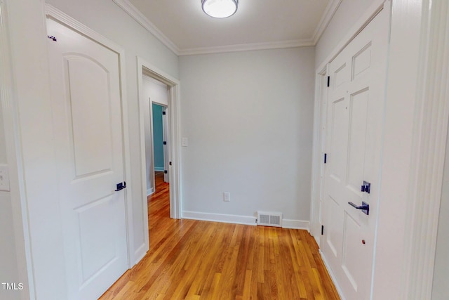 303 Winhaven St, Roxboro, NC 27573 - foyer featuring light wood-style flooring and ornamental molding