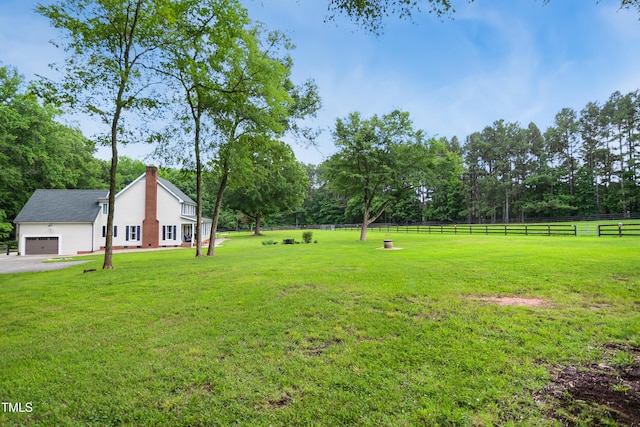633 Fleming Rd, Youngsville, NC 27596 - view of yard featuring view of scattered trees