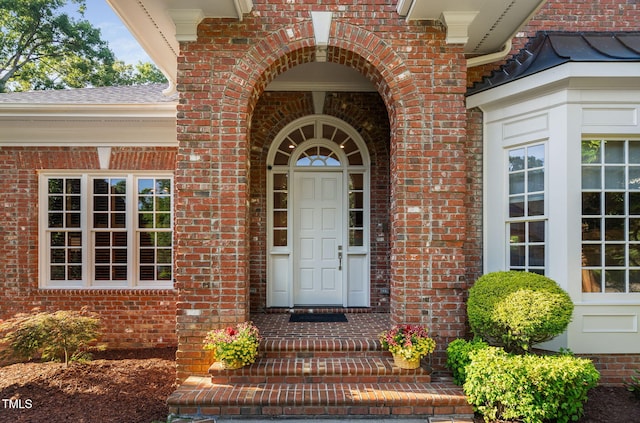 114 Kendleton Pl, Cary, NC 27518 - view of exterior entry with brick siding