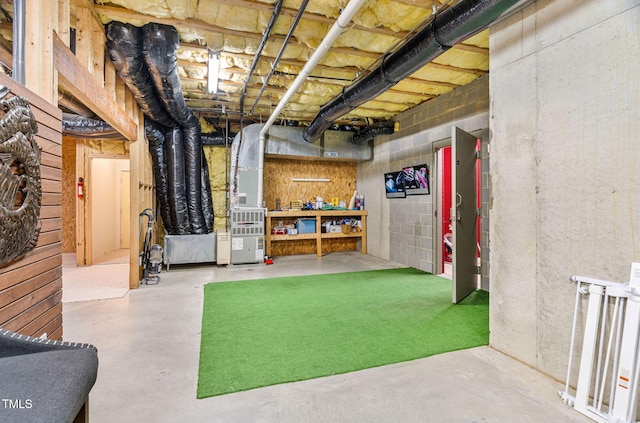 114 Kendleton Pl, Cary, NC 27518 - unfinished basement with radiator