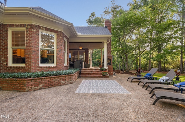114 Kendleton Pl, Cary, NC 27518 - view of patio