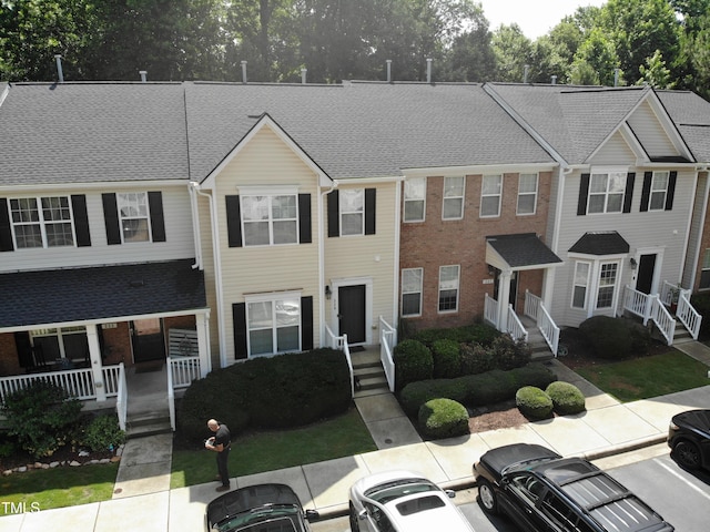 335 Anterbury Dr, Apex, NC 27502 - view of property featuring uncovered parking