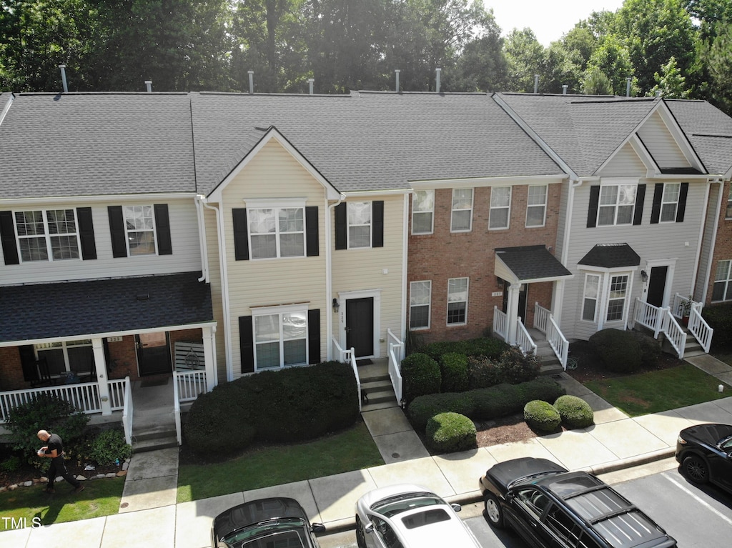 335 Anterbury Dr, Apex, NC 27502 - multi unit property with uncovered parking and covered porch