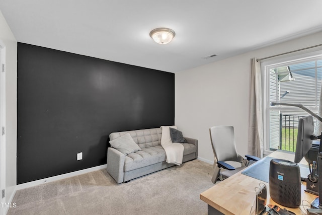 39 All Aboard Cir, Willow Springs, NC 27592 - office area with baseboards and carpet floors