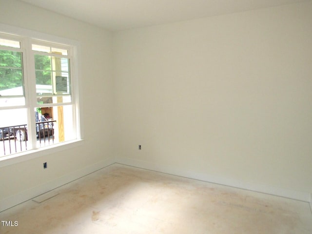 1155 Shonele Ln, Stem, NC 27581 - spare room featuring baseboards