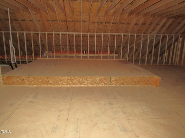 1155 Shonele Ln, Stem, NC 27581 - view of unfinished attic