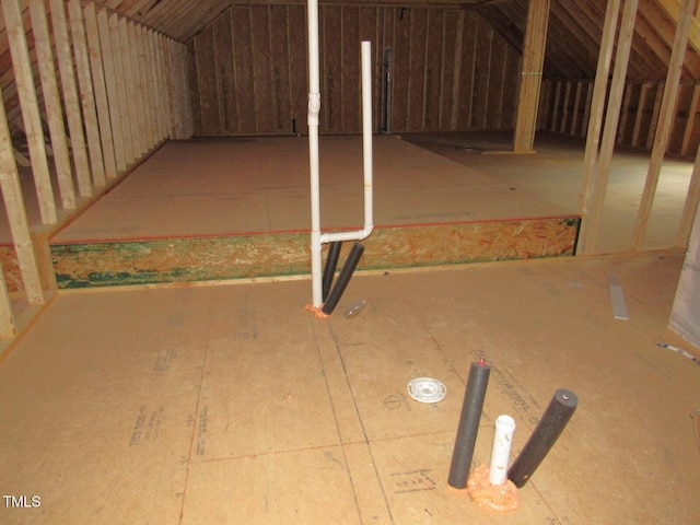 1155 Shonele Ln, Stem, NC 27581 - view of unfinished attic