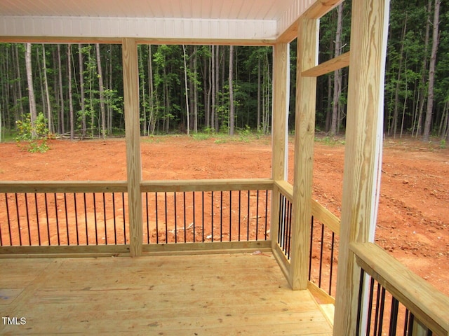 1155 Shonele Ln, Stem, NC 27581 - view of wooden deck