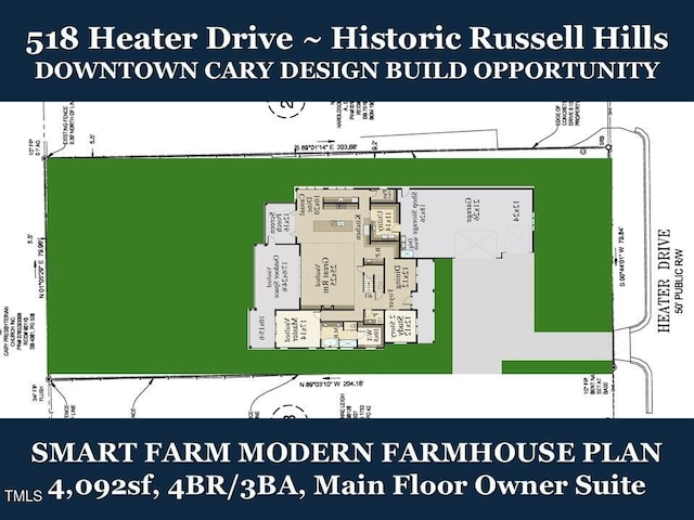518 Heater Dr Unit B, Cary, NC 27511 - view of room layout