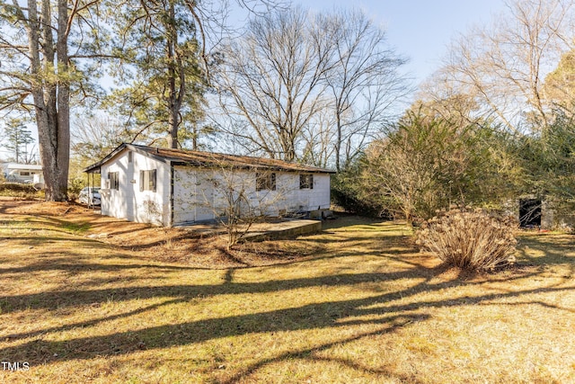 3013 Avery St, Raleigh, NC 27610 - exterior space with a yard