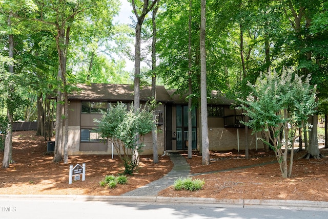 113 Twisted Oak Pl, Durham, NC 27705 - view of property hidden behind natural elements