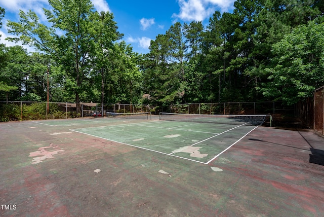 113 Twisted Oak Pl, Durham, NC 27705 - view of tennis court featuring community basketball court