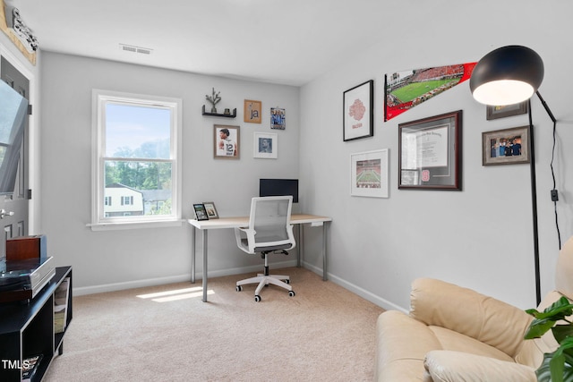 5400 Kaplan Dr, Raleigh, NC 27606 - office with carpet floors and baseboards