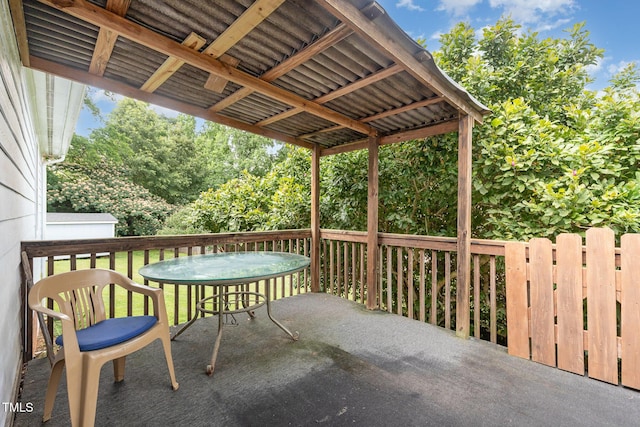 2312 Buckstone Ct, Fuquay Varina, NC 27526 - view of patio