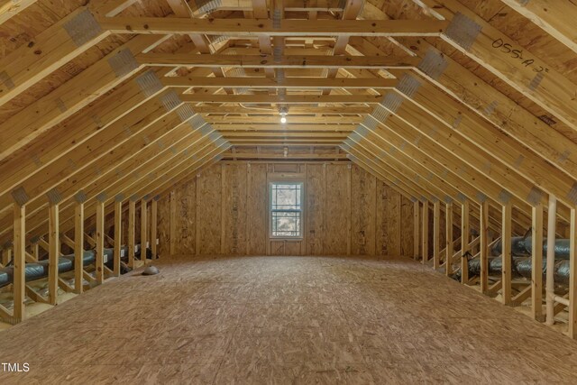 6332 Mountain Oaks Way, Wake Forest, NC 27587 - view of unfinished attic