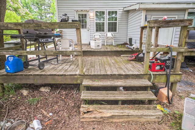 2504 Lancaster Rd NW, Wilson, NC 27896 - view of deck