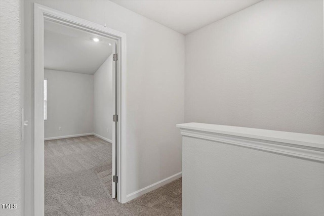154 Taverners Ln, Angier, NC 27501 - hall with carpet floors and baseboards