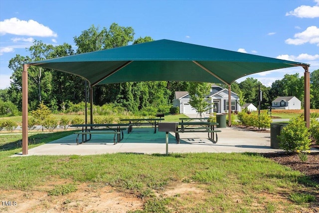 154 Taverners Ln, Angier, NC 27501 - view of community featuring a lawn