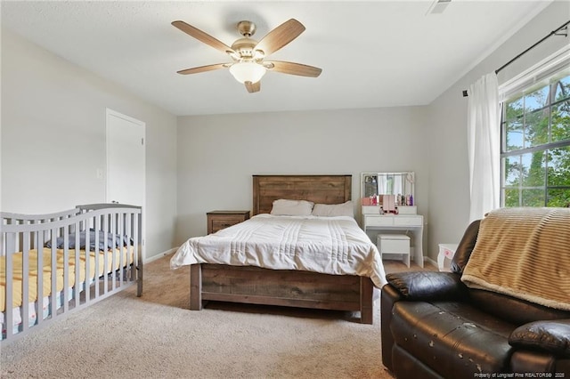 3511 Rolls Ave, Fayetteville, NC 28311 - bedroom featuring carpet flooring and a ceiling fan