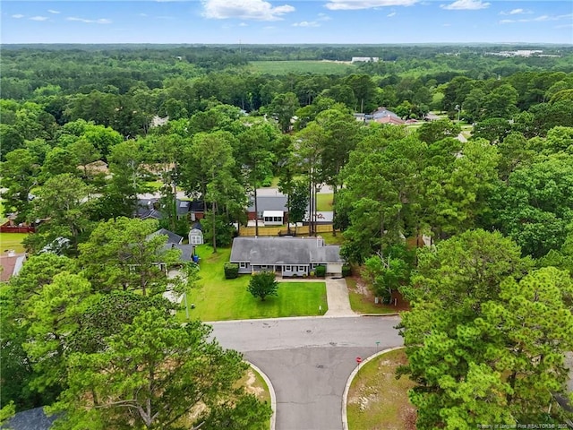 3511 Rolls Ave, Fayetteville, NC 28311 - drone / aerial view of a heavily wooded area