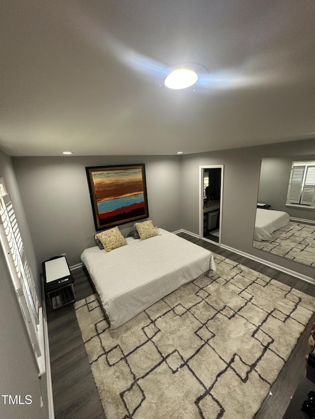 5809 Iris Lake Ct, Raleigh, NC 27604 - bedroom featuring wood finished floors and recessed lighting