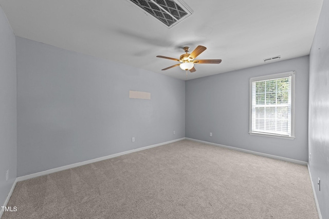 2037 Summer Shire Way, Raleigh, NC 27604 - spare room with carpet floors and ceiling fan
