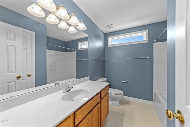 2037 Summer Shire Way, Raleigh, NC 27604 - bathroom with vanity and shower / washtub combination