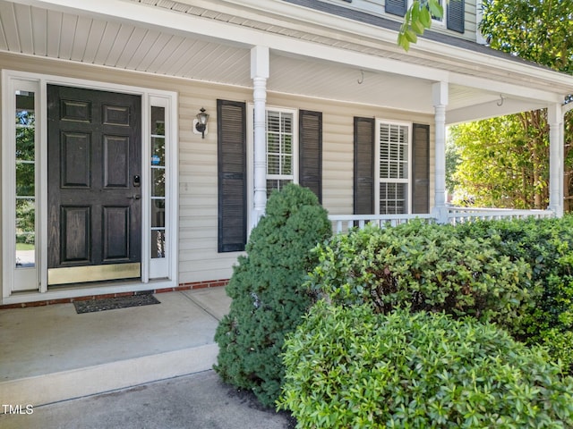 2037 Summer Shire Way, Raleigh, NC 27604 - doorway to property with covered porch
