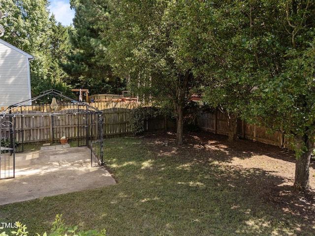 2037 Summer Shire Way, Raleigh, NC 27604 - fenced backyard featuring a patio