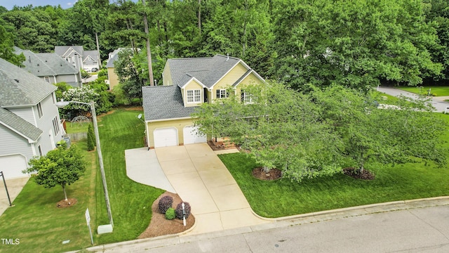 2218 Watersglen Dr, Apex, NC 27502 - aerial view of property and surrounding area