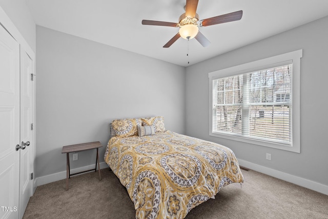 1013 Sagamore Dr, Louisburg, NC 27549 - bedroom with carpet flooring and ceiling fan