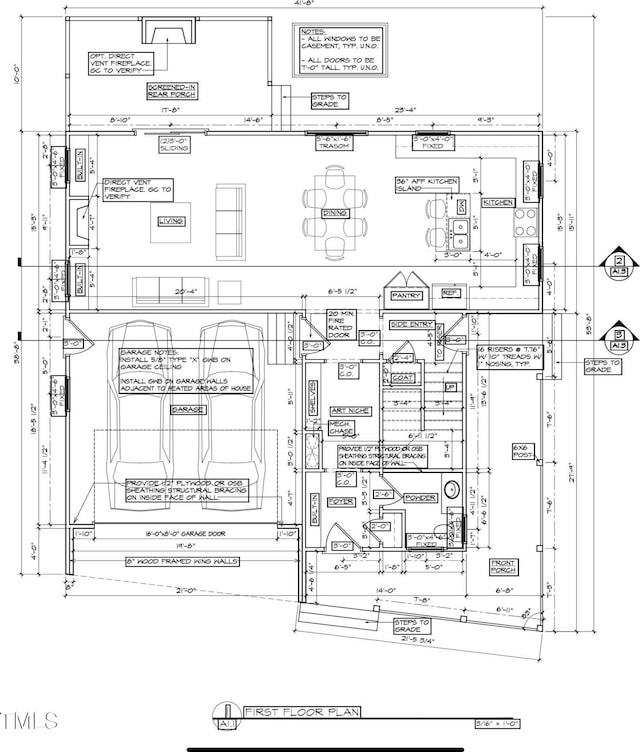 521 Coleman St, Raleigh, NC 27610 - view of property floor plan