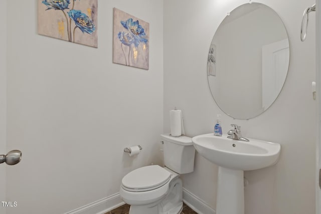 120 Misty Grove Trl, Franklinton, NC 27525 - bathroom featuring toilet and baseboards