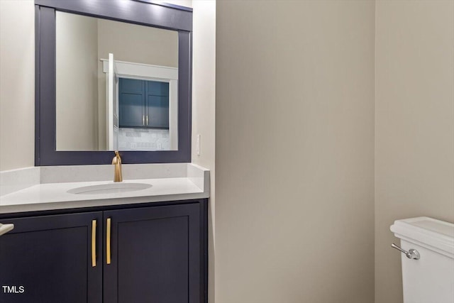 3934 Old Chapel Hill Rd, Durham, NC 27707 - half bathroom with toilet and vanity
