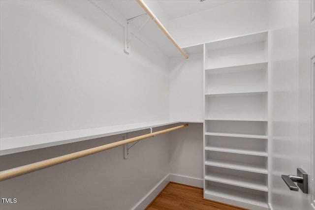 3934 Old Chapel Hill Rd, Durham, NC 27707 - walk in closet with wood finished floors