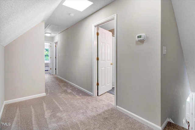 204 Paul Pl, Goldsboro, NC 27534 - hall featuring attic access and carpet floors