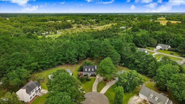 204 Paul Pl, Goldsboro, NC 27534 - aerial view of property's location with a forest